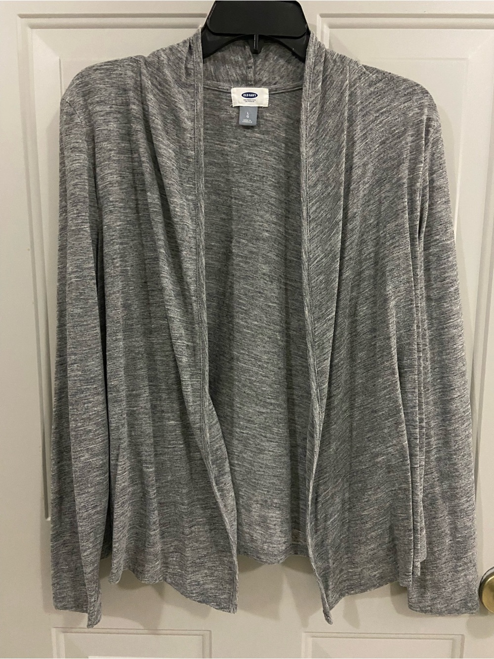 Old Navy Gray Heather Open-Front Women's Cardigan